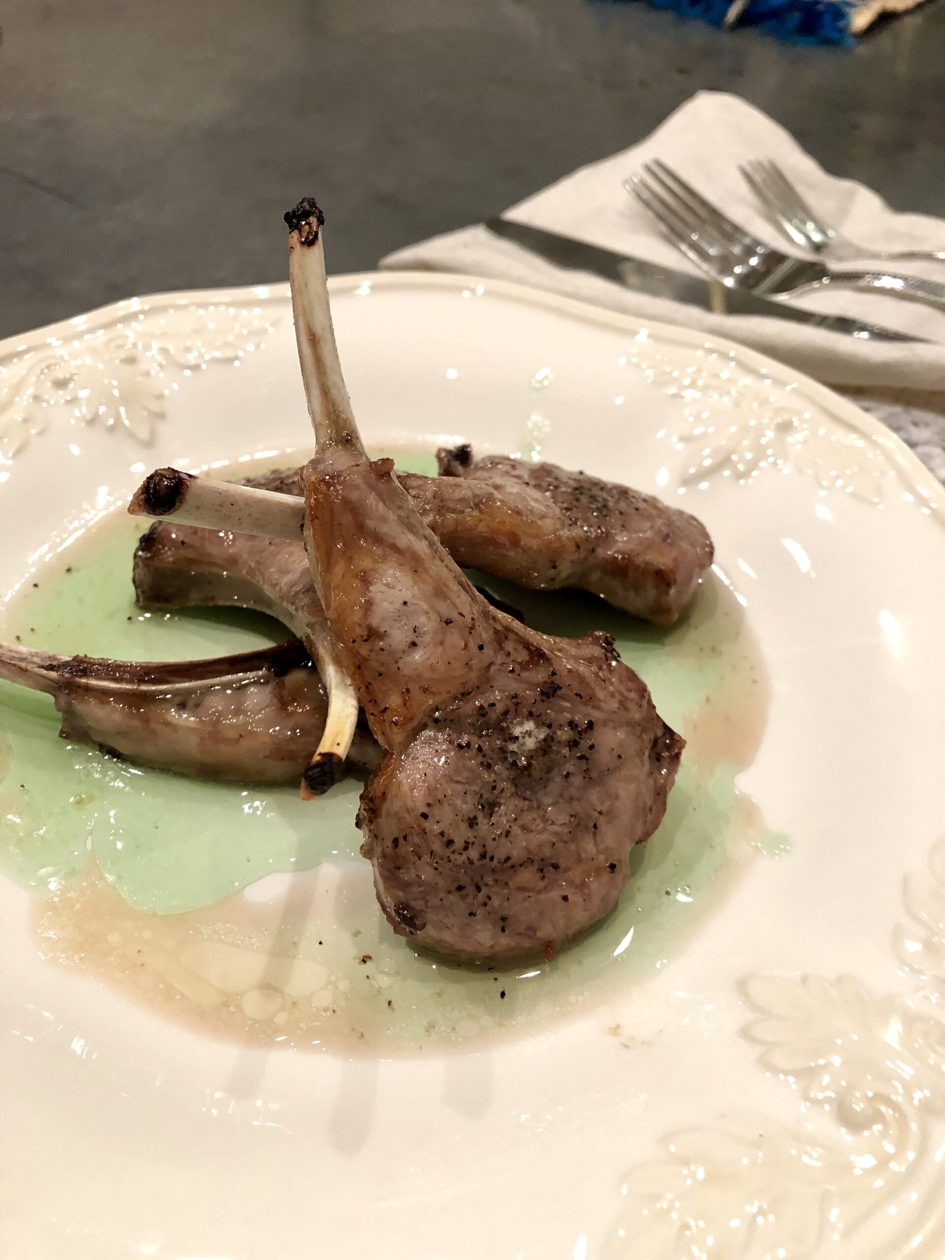 Herb-Crusted Lamb Chops